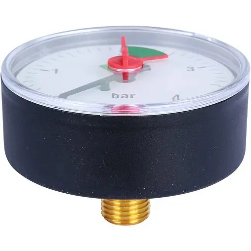 Манометр аксиальный Stout 63мм 4 бар ¼&quot; SIM-0007-630408