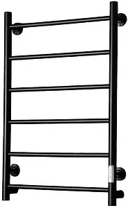 Полотенцесушитель электрический лесенка Тругор Аспект Пэк сп 1 80х50 черный матовый ВГП Полотенцесушитель электрический лесенка Тругор Аспект Пэк сп 1 80х50 черный матовый ВГП, 1