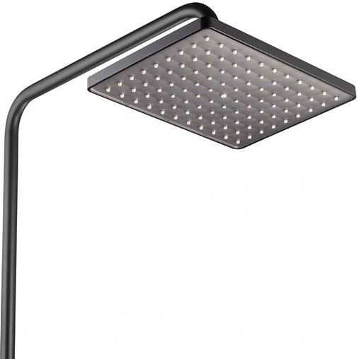 Душевая система с термостатом для ванны Swedbe Hermes чёрный матовый 5117B