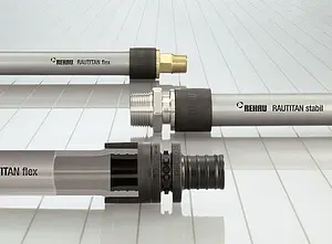 Труба сшитый полиэтилен Rehau Rautitan flex 40 x 5.5 мм PE-Xa EVAL штанга 6м 11304101006, 3