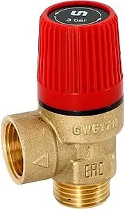 Клапан предохранительный ½&quot; 3.0 бар Uni-fitt 242G3020, 1