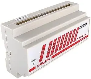 Модуль зональный базовый проводной 8 зон НО/НЗ 230В Valtec VT.ZC8.0.220, 1