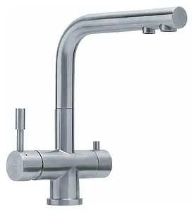 Смеситель для кухни с подключением к фильтру Franke Atlas нержавеющая сталь 120.0179.978 Смеситель для кухни с подключением к фильтру Franke Atlas нержавеющая сталь 120.0179.978, 1
