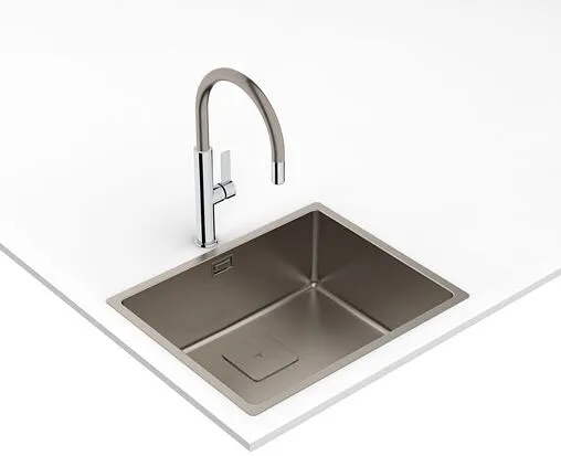 Смеситель для кухни Teka FOT 995 титан/хром 116030035