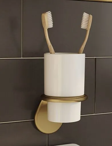 Стакан IDDIS Oldie бронза/белый OLDBRC1i45