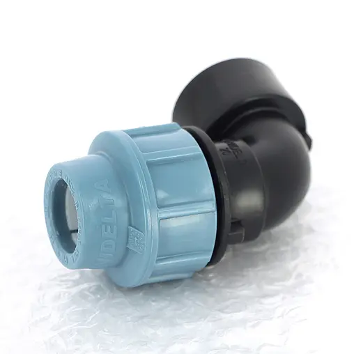 Уголок компрессионный переходной 20мм x ¾"в Unidelta 1009020003