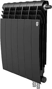 Радиатор биметаллический 6 секций нижнее правое подключение Royal Thermo BiLiner VD 500 Noir Sable RTBNSVDR50006 Радиатор биметаллический 6 секций нижнее правое подключение Royal Thermo BiLiner VD 500 Noir Sable RTBNSVDR50006, 1