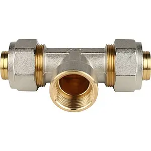 Тройник компрессионный переходной 32мм x 1"в x 32мм APE 732L 1x32, 5