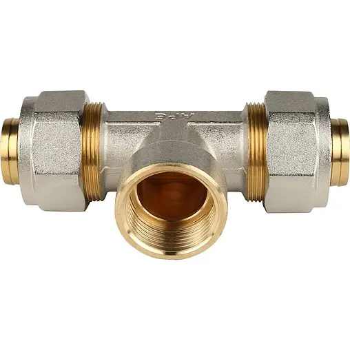 Тройник компрессионный переходной 32мм x 1"в x 32мм APE 732L 1x32