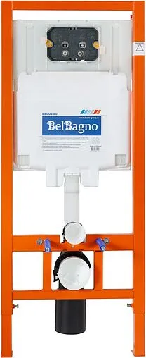 Инсталляция для подвесного унитаза Set 3 в 1 BelBagno BB002-80/BB012-MR-NERO.M с кнопкой черный матовый Инсталляция для подвесного унитаза Set 3 в 1 BelBagno BB002-80/BB012-MR-NERO.M с кнопкой черный матовый