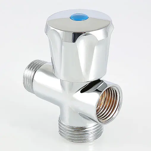 Вентиль регулирующий трехпроходной ½"н x ¾"н x ½"в хром Valtec VT.255.N.04 Вентиль регулирующий трехпроходной ½"н x ¾"н x ½"в хром Valtec VT.255.N.04