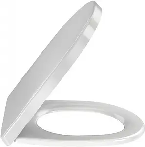Крышка-сиденье для унитаза с микролифтом Jacob Delafon Odeon Rive Gauche белый E24888-00 Крышка-сиденье для унитаза с микролифтом Jacob Delafon Odeon Rive Gauche белый E24888-00, 1