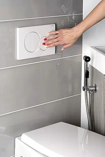 Клавиша смыва для унитаза Geberit Sigma 01 115.770.11.5 альпийский белый