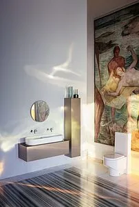 Унитаз приставной безободковый Laufen Sonar Rimless белый 8.2334.1.000.000.1 Унитаз приставной безободковый Laufen Sonar Rimless белый 8.2334.1.000.000.1, 5