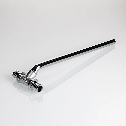 Трубка аксиальная для подключения радиатора проходная 20мм x 15мм x 20мм L-300мм Valtec VTm.482.C.201520