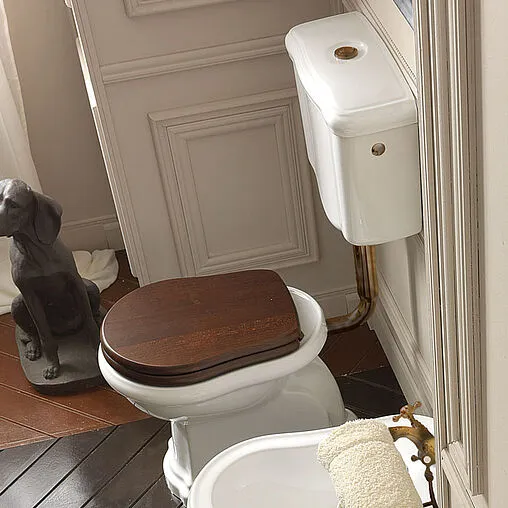 Унитаз-компакт с высоким бачком Kerasan Retro белый