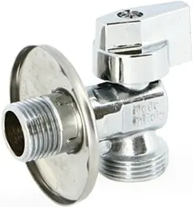 Кран шаровый угловой для бытовой техники ½"н x ¾"н Uni-fitt 181A2300 Кран шаровый угловой для бытовой техники ½"н x ¾"н Uni-fitt 181A2300, 1