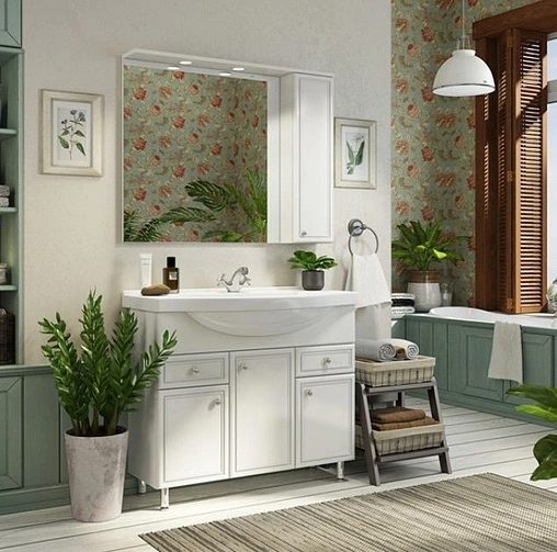 Тумба-умывальник напольная Comforty Сочи 100 белый 00004134582CF Тумба-умывальник напольная Comforty Сочи 100 белый 00004134582CF