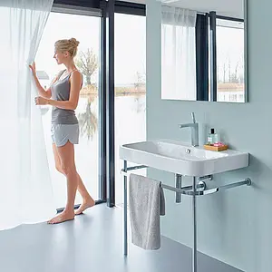 Раковина Duravit Happy D 2 80 белый 2318800000, 4