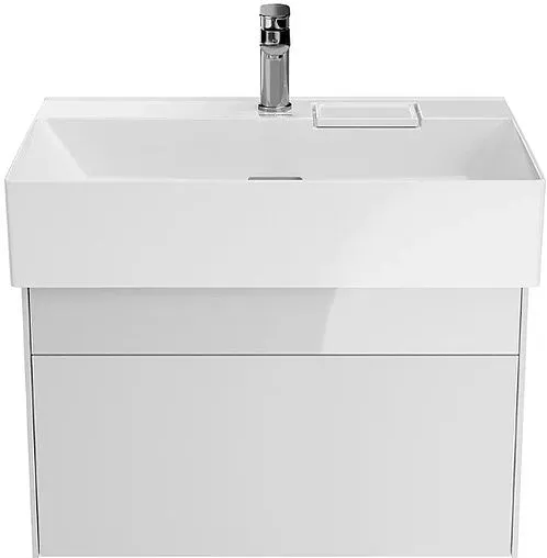 Тумба-умывальник подвесная Kerama Marazzi Logica 70 белоснежный LOG.70.2\WHT+LO.wb.70.1