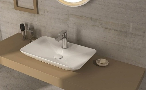 Раковина ISVEA SistemaY Clear 65 белый 10SY50065SV