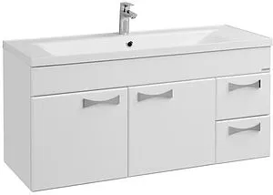 Тумба-умывальник подвесная Aquaton Диор 120 белый 1A1106K3DR010, 1