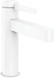 Смеситель для раковины Hansgrohe Finoris 110 белый матовый 76020700, 1