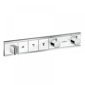 Термостат для 3 потребителей Hansgrohe RainSelect белый/хром 15356400, 1