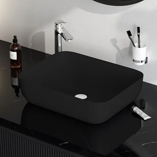 Раковина Am.Pm Func 50 черный матовый M8FWCC10510BM