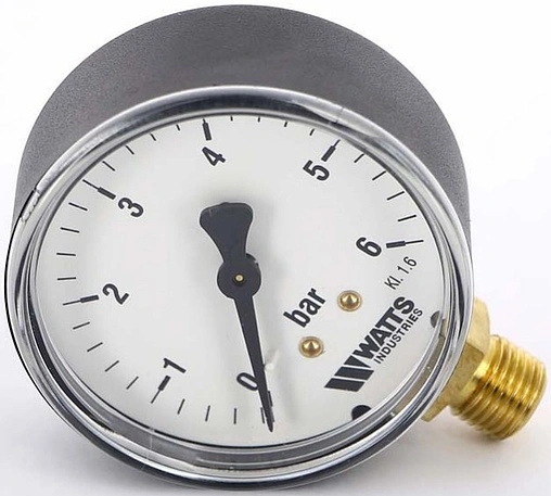 Манометр радиальный Watts MRP 63мм 6 бар ¼&quot; 10007723