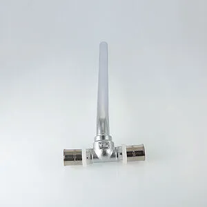 Тройник пресс радиаторный с хромированной трубкой 16мм x 15мм x 16мм Valtec VTm.282.HN.161516, 5