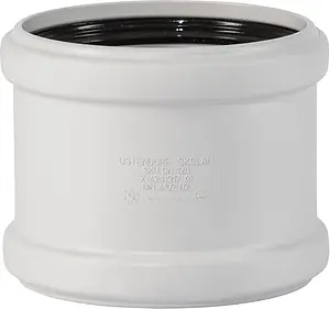 Муфта надвижная (ремонтная) внутренняя бесшумная D=135мм Ostendorf Skolan Safe SKU 336500, 1