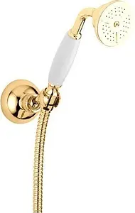 Душевой набор Paffoni Belinda золото/белый ZDUP035GF, 1