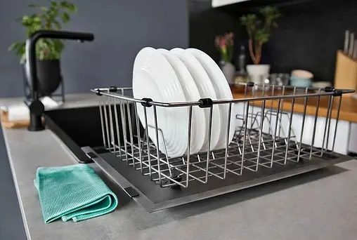 Корзина для сушки Omoikiri CO-03-GM вороненая сталь 4999015