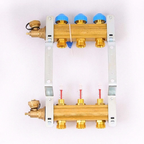 Группа коллекторная с расходомерами 3 отвода 1&quot;в/в x ¾&quot;ек Watts HKV/T 10004196