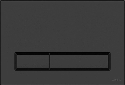 Клавиша смыва для унитаза Cersanit Blick 64115 черный матовый