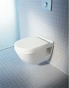 Унитаз подвесной Duravit Starck 3 белый 2200090000 Унитаз подвесной Duravit Starck 3 белый 2200090000, 4