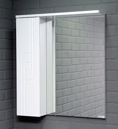 Шкаф-зеркало Айсберг Лилия 60 L белый DA2008HZ