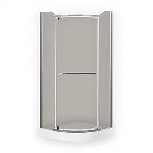 Душевое ограждение 800x800мм тонированное стекло Roltechnik Denver DENVER/800 N0268 Душевое ограждение 800x800мм тонированное стекло Roltechnik Denver DENVER/800 N0268, 3