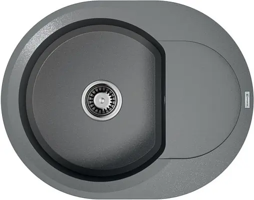 Мойка кухонная Omoikiri Sakaime 60E-GR leningrad grey 4993544
