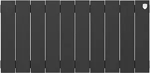 Радиатор биметаллический 10 секций Royal Thermo PianoForte 300 Noir Sable RTPNS30010 Радиатор биметаллический 10 секций Royal Thermo PianoForte 300 Noir Sable RTPNS30010, 2