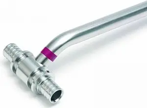 Трубка аксиальная для подключения радиатора проходная 16мм x 15мм x 16мм L-250мм Rehau Rautitan 12662821001 Трубка аксиальная для подключения радиатора проходная 16мм x 15мм x 16мм L-250мм Rehau Rautitan 12662821001, 1