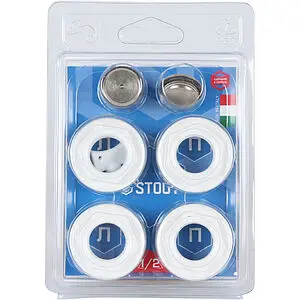 Комплект радиаторный универсальный ½&quot; Stout белый SKU-0111-000112, 1