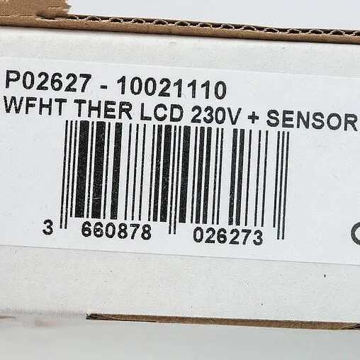 Проводной комнатный терморегулятор НО/НЗ 230В WATTS WFHT-LCD SEN белый 10021110