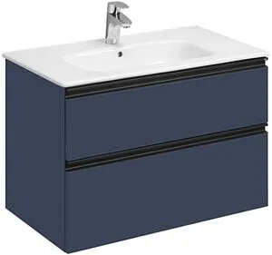 Тумба-умывальник подвесная Roca Domi 80 синий ZRU9307868+ Тумба-умывальник подвесная Roca Domi 80 синий ZRU9307868+, 1