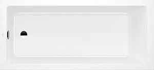 Ванна акриловая Villeroy&Boch Targa Plus 150x70 альпийский белый UBA150NES2V01+U99740000, 1