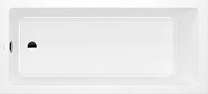 Ванна акриловая Villeroy&Boch Targa Plus 170x70 альпийский белый UBA177NES2V01+U99740000 Ванна акриловая Villeroy&Boch Targa Plus 170x70 альпийский белый UBA177NES2V01+U99740000, 1