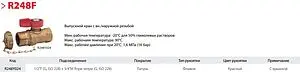 Кран шаровый сливной ½"в x ¾"н Giacomini R248Y024 Кран шаровый сливной ½"в x ¾"н Giacomini R248Y024, 3