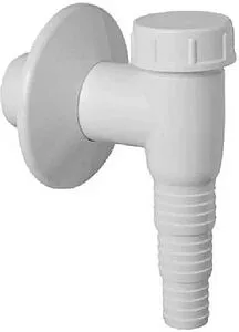 Сифон для бытовой техники наружный Mc Alpine белый WMV-32WH, 1