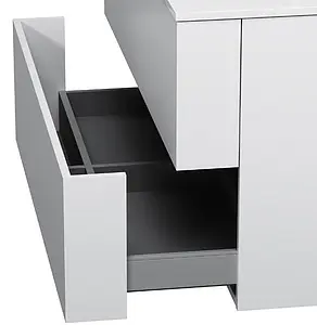 Тумба-умывальник подвесная Am.Pm Spirit 2.0 100 белый M70AFHX1002WG+M70AWCC1002WG, 3